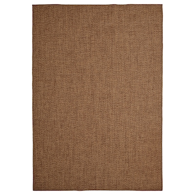 LYDERSHOLM地毯flatwoven /户外,中布朗160 x230厘米