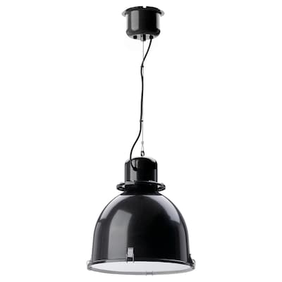 SVARTNORA吊灯,黑色,38厘米