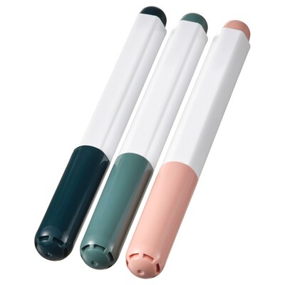 TOTEBO白板笔,光orange-pink grey-turquoise /暗蓝绿色
