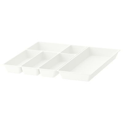 UPPDATERA餐具托盘/餐具托盘,白色,52×50厘米