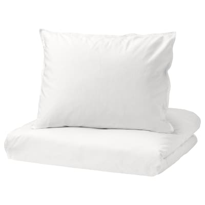 ANGSLILJA被套和枕套,白色,150 x200/50x60厘米