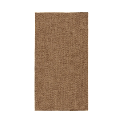 /户外,LYDERSHOLM地毯flatwoven中布朗80 x150厘米