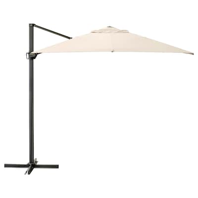 SEGLARO阳伞,悬挂,米色/倾斜,330 x240厘米