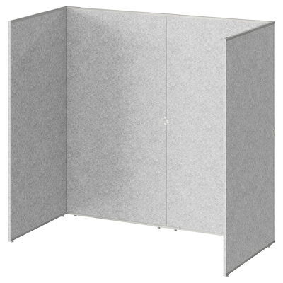 SIDORNA房间隔板,灰色164 x80x150厘米
