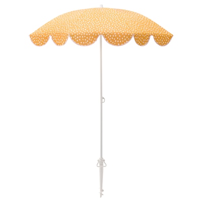 STRANDON阳伞,黄/白色虚线,140厘米