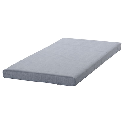 ÅGOTNES泡沫床垫，结实/浅蓝色，90x200厘米