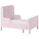 BUSUNGE可扩展的床上,亮粉红色80 x200型cm
