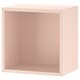 EKET固定在墙上的架子单位,淡粉色,35 x25x35厘米
