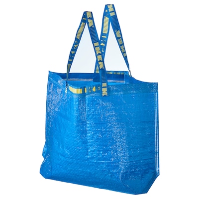 FRAKTA手提袋,媒介,蓝色,45 x18x45 36厘米/ l