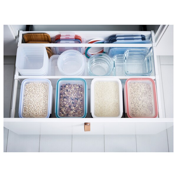 亚博平台信誉怎么样宜家365 +食品容器,平方/塑料,750毫升