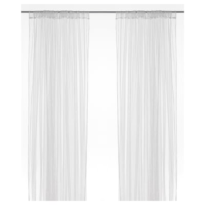莉儿窗帘,1副,白色,280 x250厘米