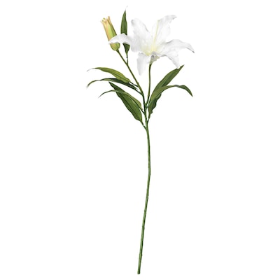 SMYCKA人造花,莉莉/白色,85厘米