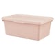 SOCKERBIT盒子,盖子,粉色,x25x15 38厘米