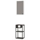 ENHET存储组合,白色/灰色框,x30x150 40厘米