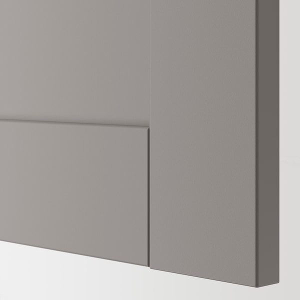 ENHET存储组合,白色/灰色框,x32x150 60厘米