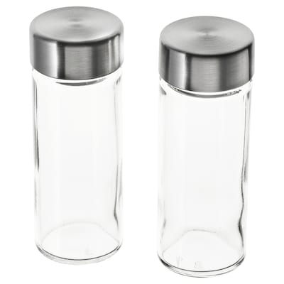 ORTFYLLD香料罐、玻璃/不锈钢、10 cl