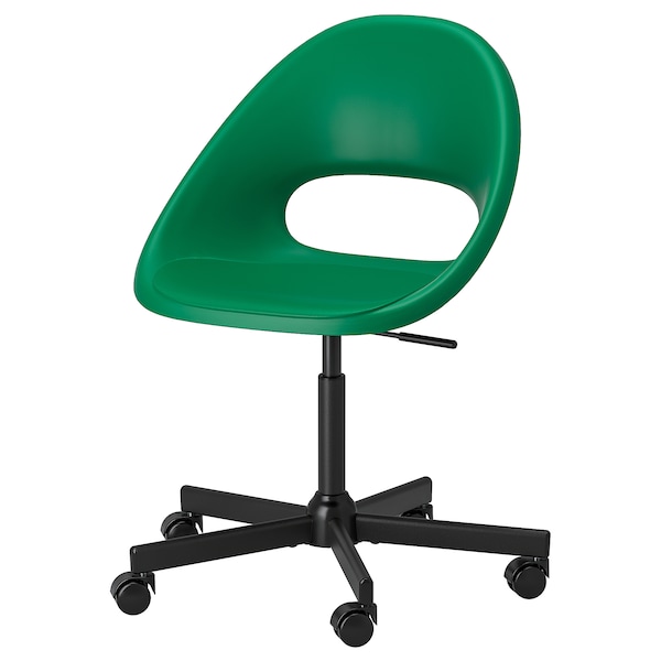 ELDBERGET / MALSKAR椅子,绿/黑色