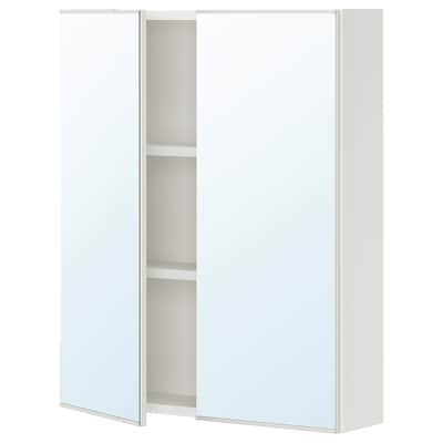 ENHET镜柜2门,白色,x17x75 60厘米