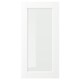 ENKOPING玻璃门,白色木效果,x80 40厘米