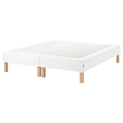 ESPEVAR板条的床垫基地与腿,白色,160 x200型cm