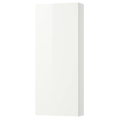 GODMORGON壁柜1门,高光泽白色,x14x96 40厘米