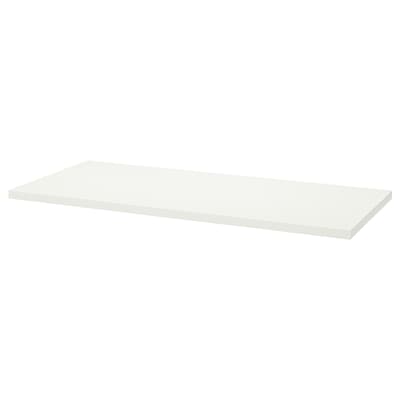 LAGKAPTEN桌面,白色,x60 140厘米