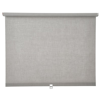 LANGDANS遮光窗帘,灰色80 x195厘米