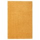 LANGSTED地毯、低桩,黄色,x90 60厘米