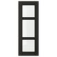LERHYTTAN玻璃门,黑色染色,x80 30厘米