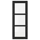 LERHYTTAN玻璃门,黑色染色,x100 40厘米
