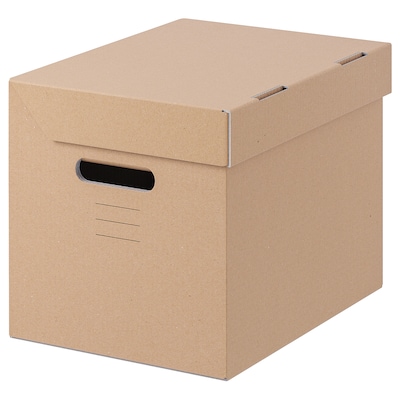 冠毛盒子,盖子,棕色x34x26 25厘米
