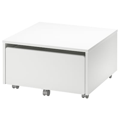 SLAKT存储箱和海狸香,白色,62 x62x35厘米