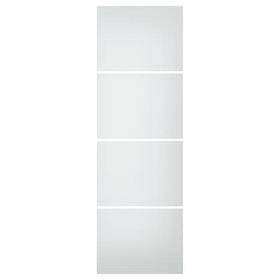 SVARTISDAL 4面板推拉门,白皮书的效果,75年x236厘米