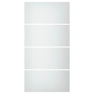 SVARTISDAL 4面板推拉门,白皮书的效果,100年x201厘米