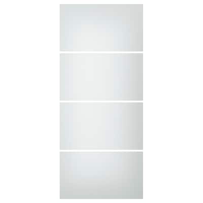 SVARTISDAL 4面板推拉门,白皮书的效果,100年x236厘米