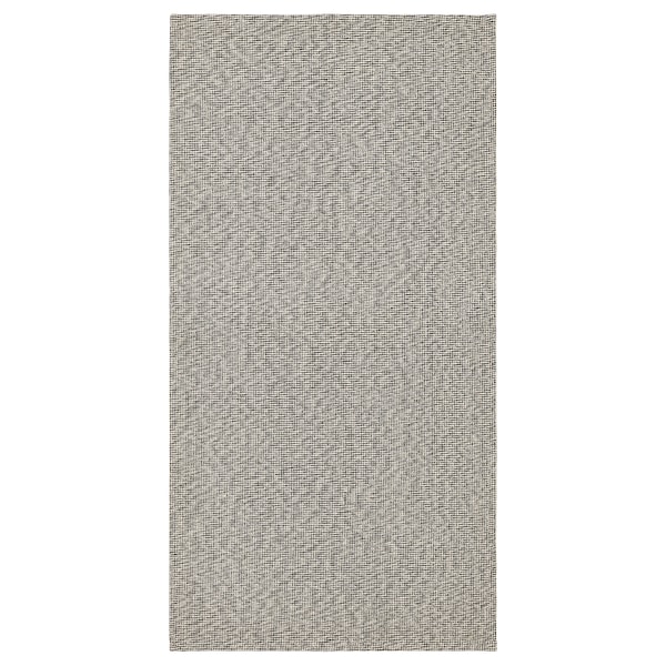 TIPHEDE地毯,flatwoven,黑色/自然80 x150厘米