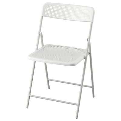 TORPARO椅、折叠白色/灰色/户外