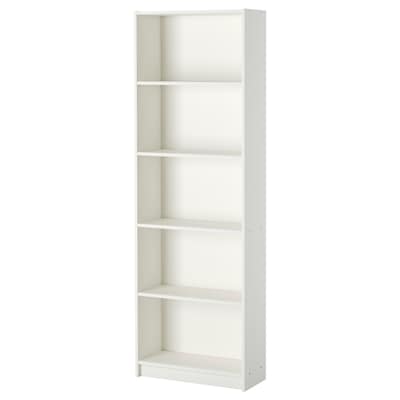 GERSBY书柜,白色,x180 60厘米