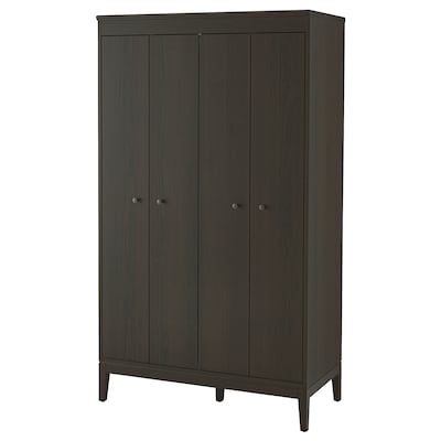 IDANAS衣柜,深棕色的彩色121 x211厘米