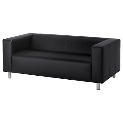 KLIPPAN 2-seat沙发,Bomstad黑色