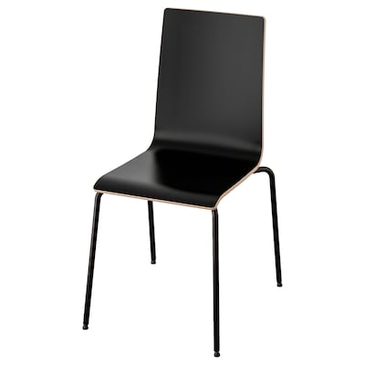 马丁:椅子，黑色/黑色