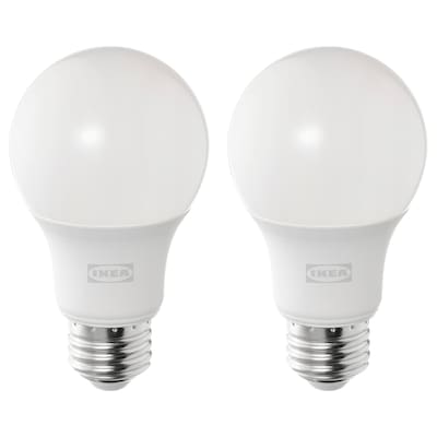 SOLHETTA LED灯泡E26 800流明,可控/全球蛋白石白