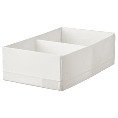 STUK盒子隔间,白色,x34x10 20厘米