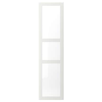 TYSSEDAL门,白色/玻璃,x195 50厘米