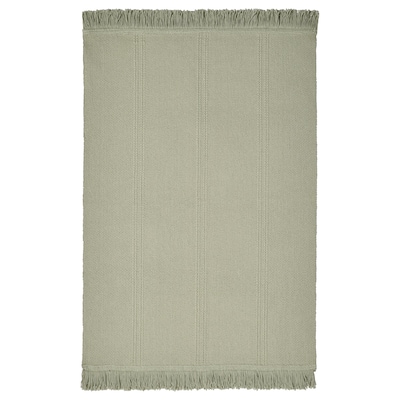 SORTSO地毯,flatwoven,亮绿色,x85 55厘米