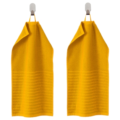 VAGSJON客人毛巾,金黄色的,30×50厘米