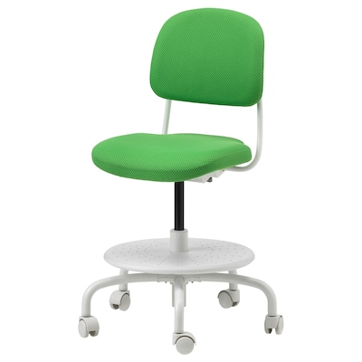 VIMUND儿童桌子椅子,明亮的绿色