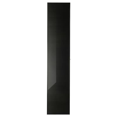 HOGBO Vitrinedør svart 40 x192厘米