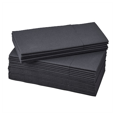 MOTTAGA Papirservietter、svart x38 38厘米