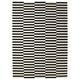 斯德哥尔摩Teppe flatvevd handlaget / stripet svart /米色,x350 250厘米